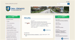 Desktop Screenshot of oponice.sk